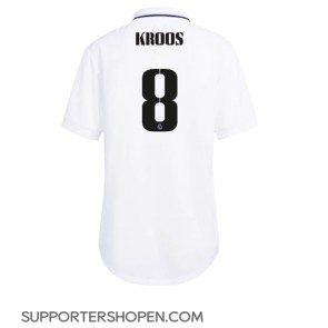 Real Madrid Toni Kroos #8 Hemma Matchtröja Dam 2022-23 Kortärmad